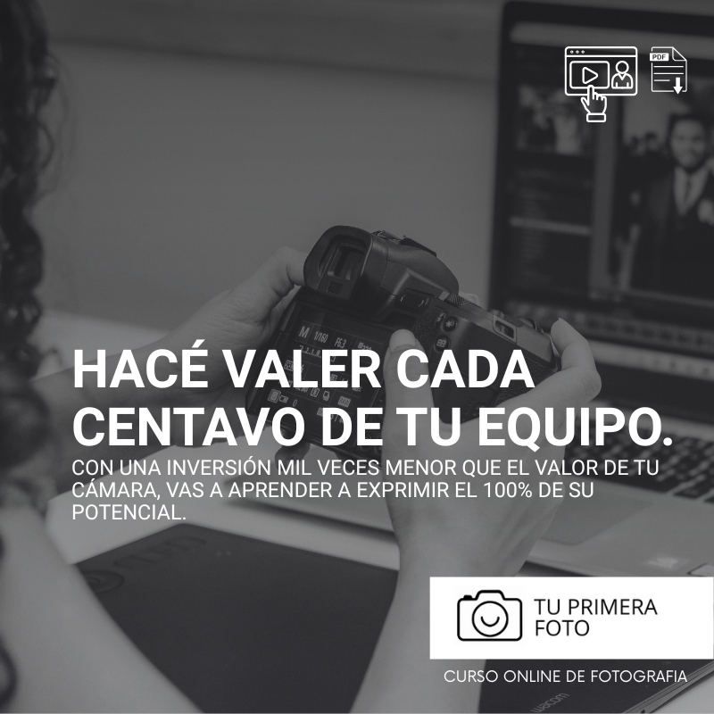 Clases digitales para aprender fotografia desde cero y dominar el modo manual de la camara