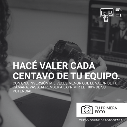 Clases digitales para aprender fotografia desde cero y dominar el modo manual de la camara